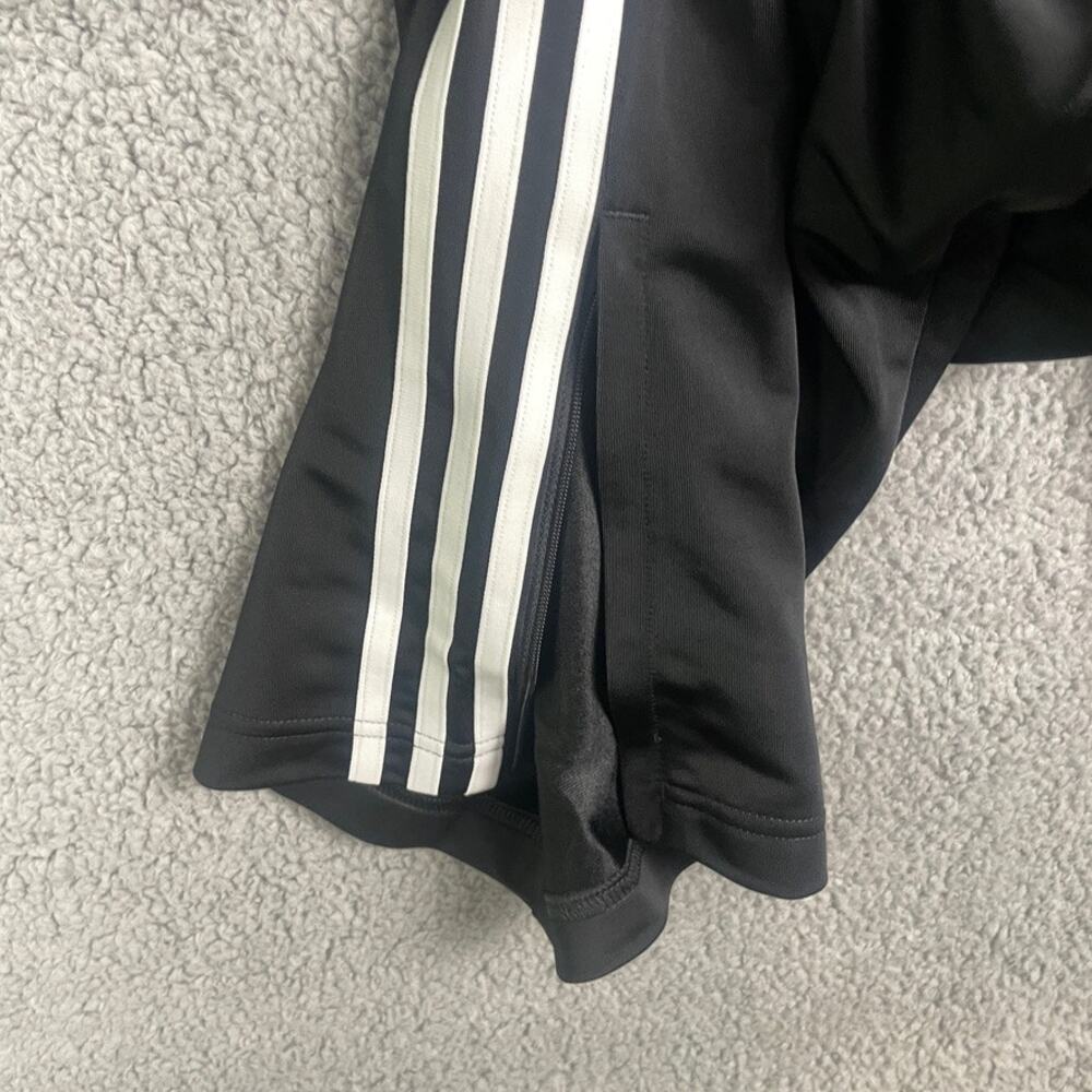 adidas Originals Black Track Pants with White Stripes - Picture 11 of 15
